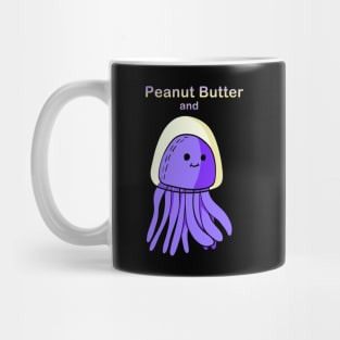 Peanut Butter And Grape Jelly Fish Mug